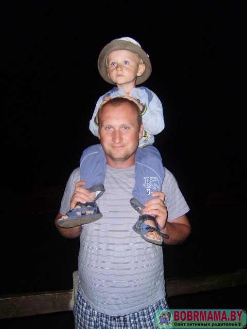 У папы на втором этаже!