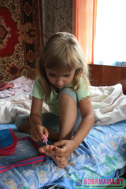 Хочу педикюр, как у Мамы