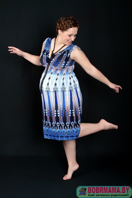 Наша фотосессия за месяц до родов