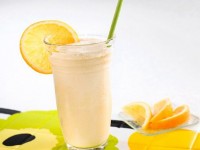 Молочный коктейль с апельсином