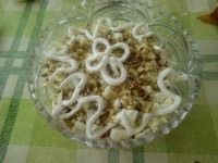 Салат с курицей и черносливом