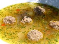 Суп с фрикадельками