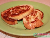 Сладкие гренки