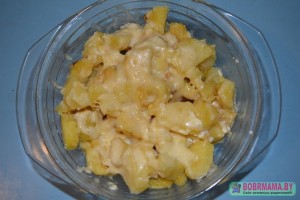 Ароматная картошка в микроволновке