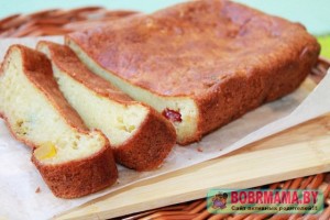 Домашний творожный кекс