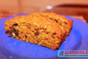 Морковный кекс