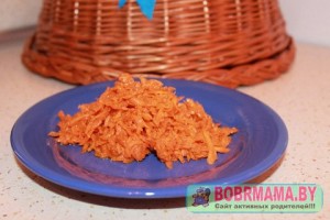 Домашняя морковка по-корейски
