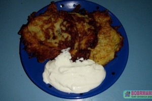 Оладьи из кабачка